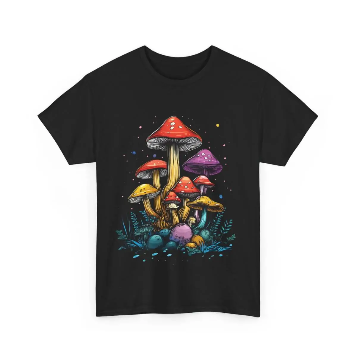 Magic Shrooms: T-shirt z magicznymi grzybkami, grzybkami halucynkami