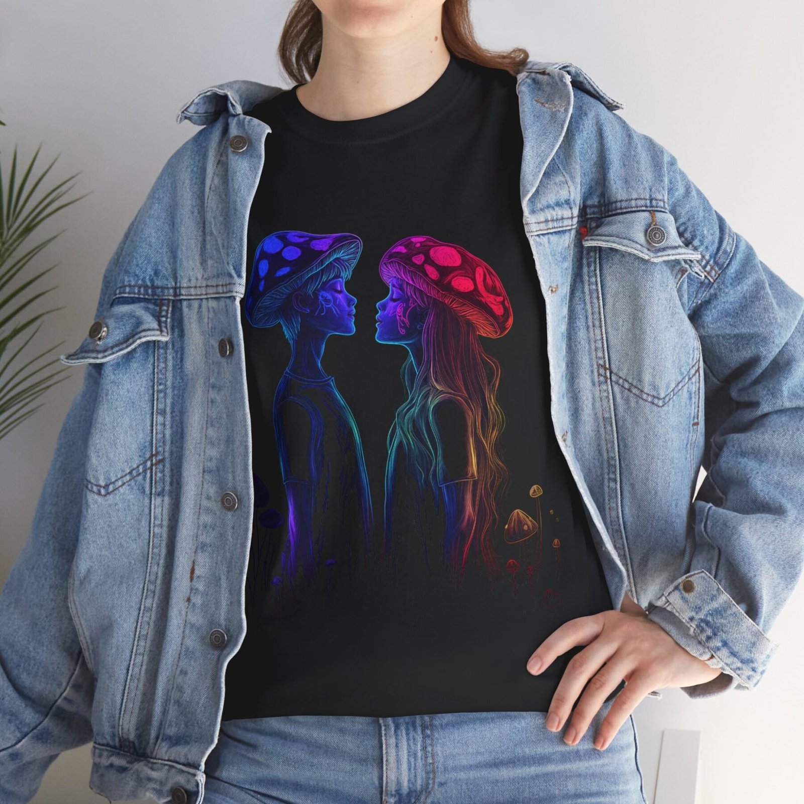 Mushroom Love 6: T-shirt unisex - obrazek 9