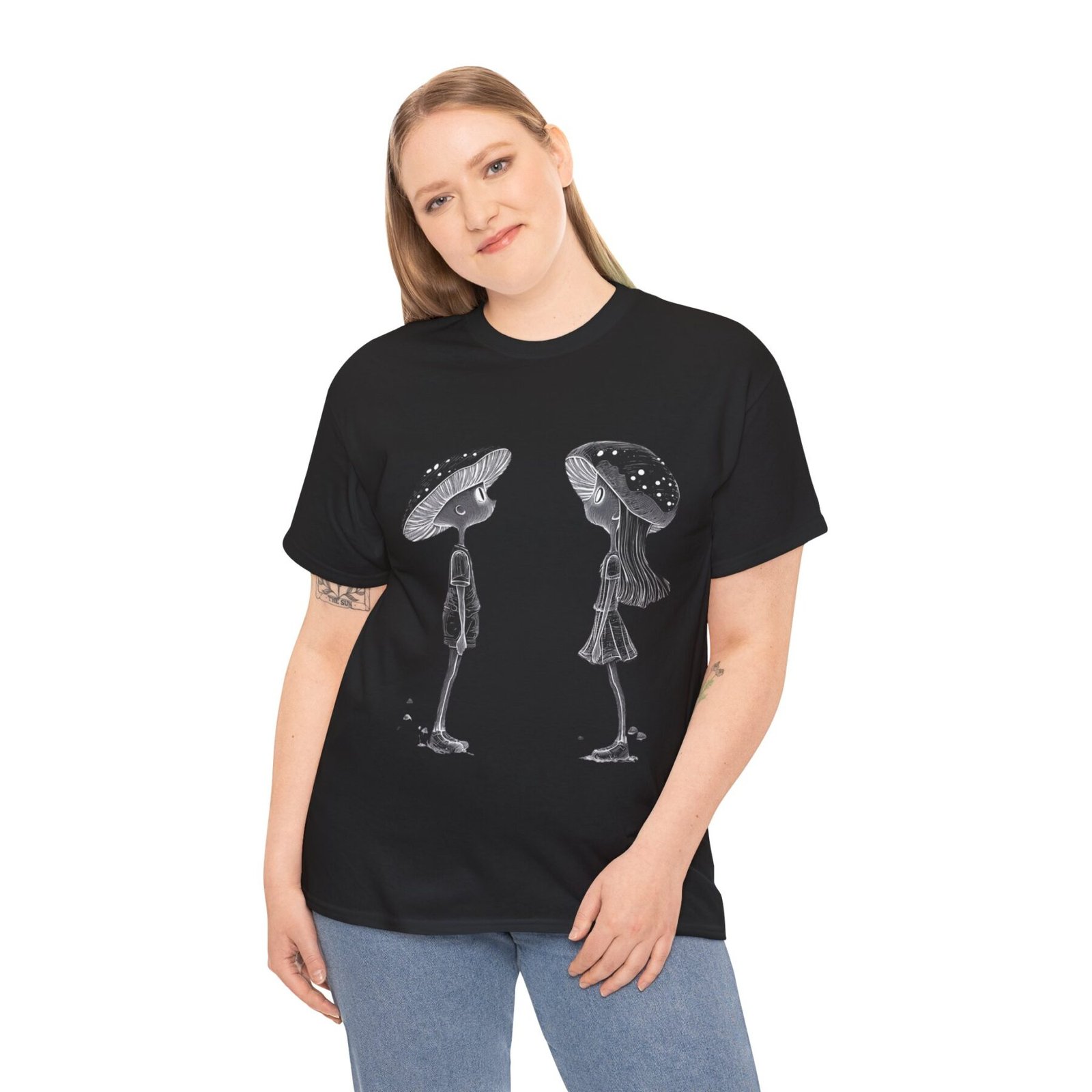 Mushroom Love 7: T-shirt unisex - obrazek 4