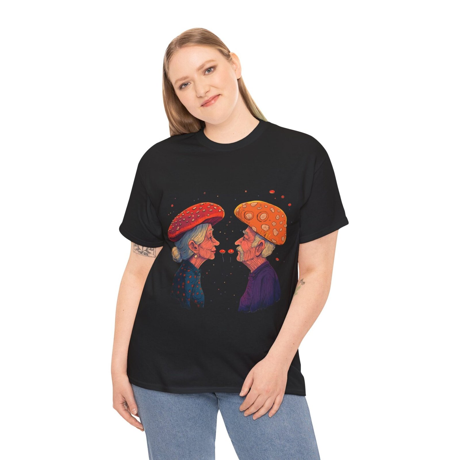 Mushroom Love 8: T-shirt unisex - obrazek 4