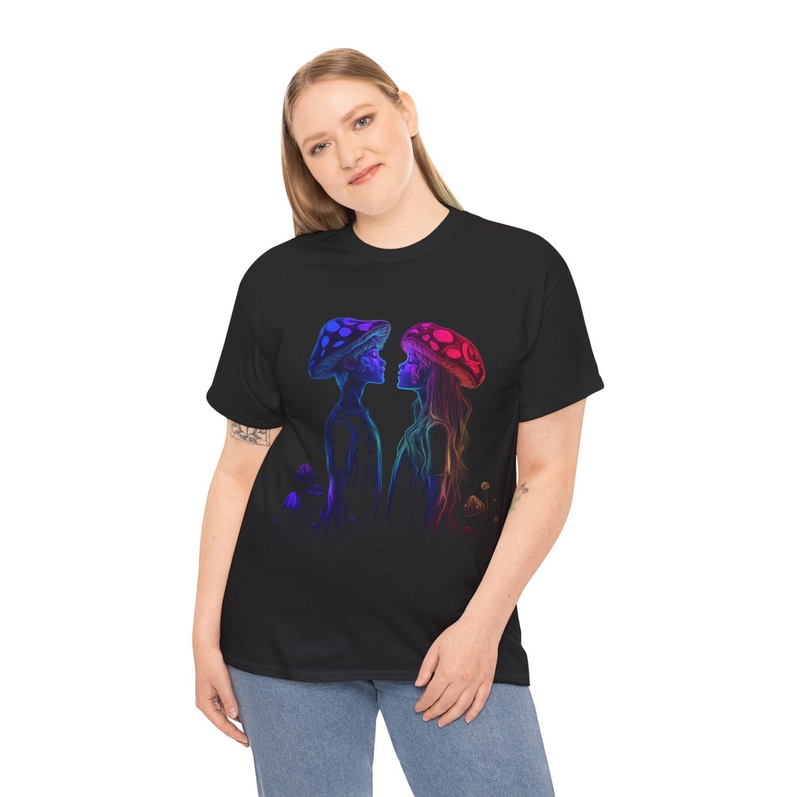 Mushroom Love 6: T-shirt unisex - obrazek 6