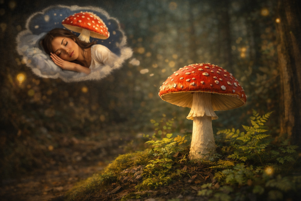 sen o muchomorze - co oznacza?